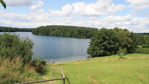 Badestelle am Schmalen Luzin
